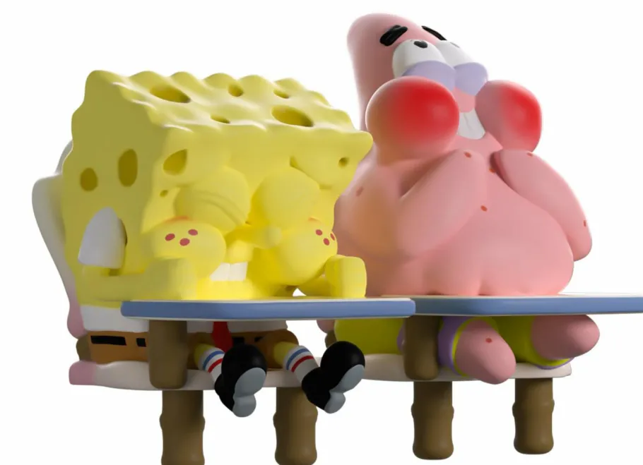 Designer Vinyl>SpongeBob SquarePants - What's Funnier Than 24? Monitor Buddiez 2.5" Vinyl Figure 2-Pack