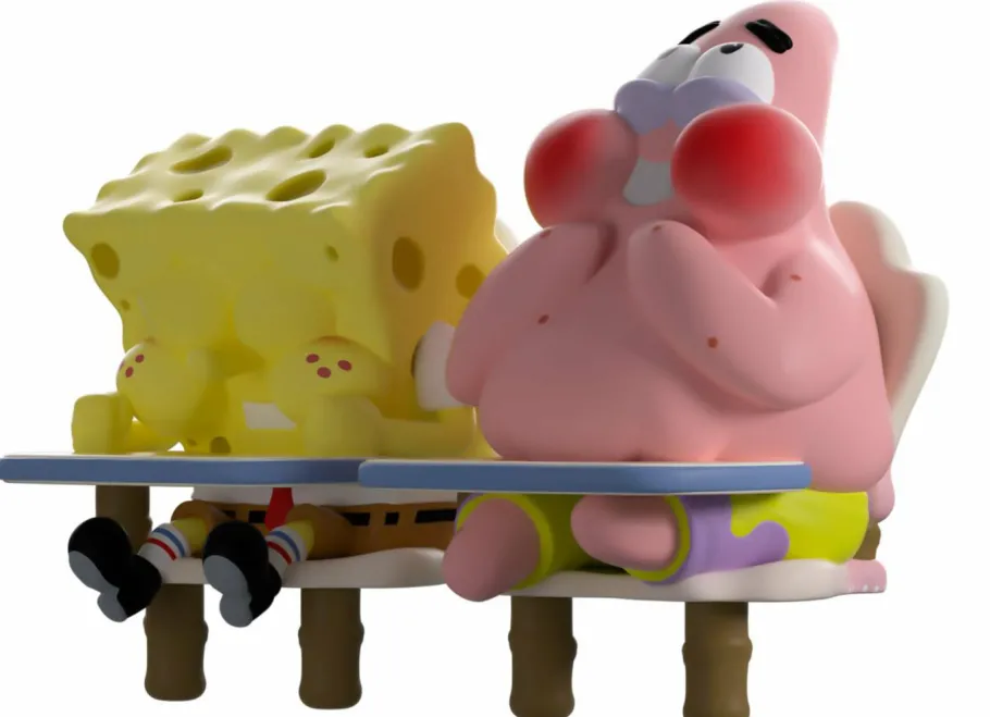 Designer Vinyl>SpongeBob SquarePants - What's Funnier Than 24? Monitor Buddiez 2.5" Vinyl Figure 2-Pack