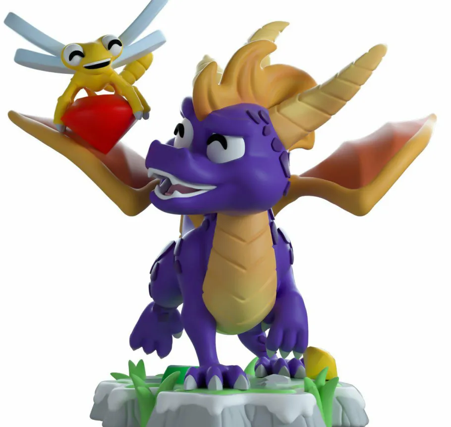 Designer Vinyl>Spyro the Dragon - Spyro & Sparx 3.5" Vinyl Figure