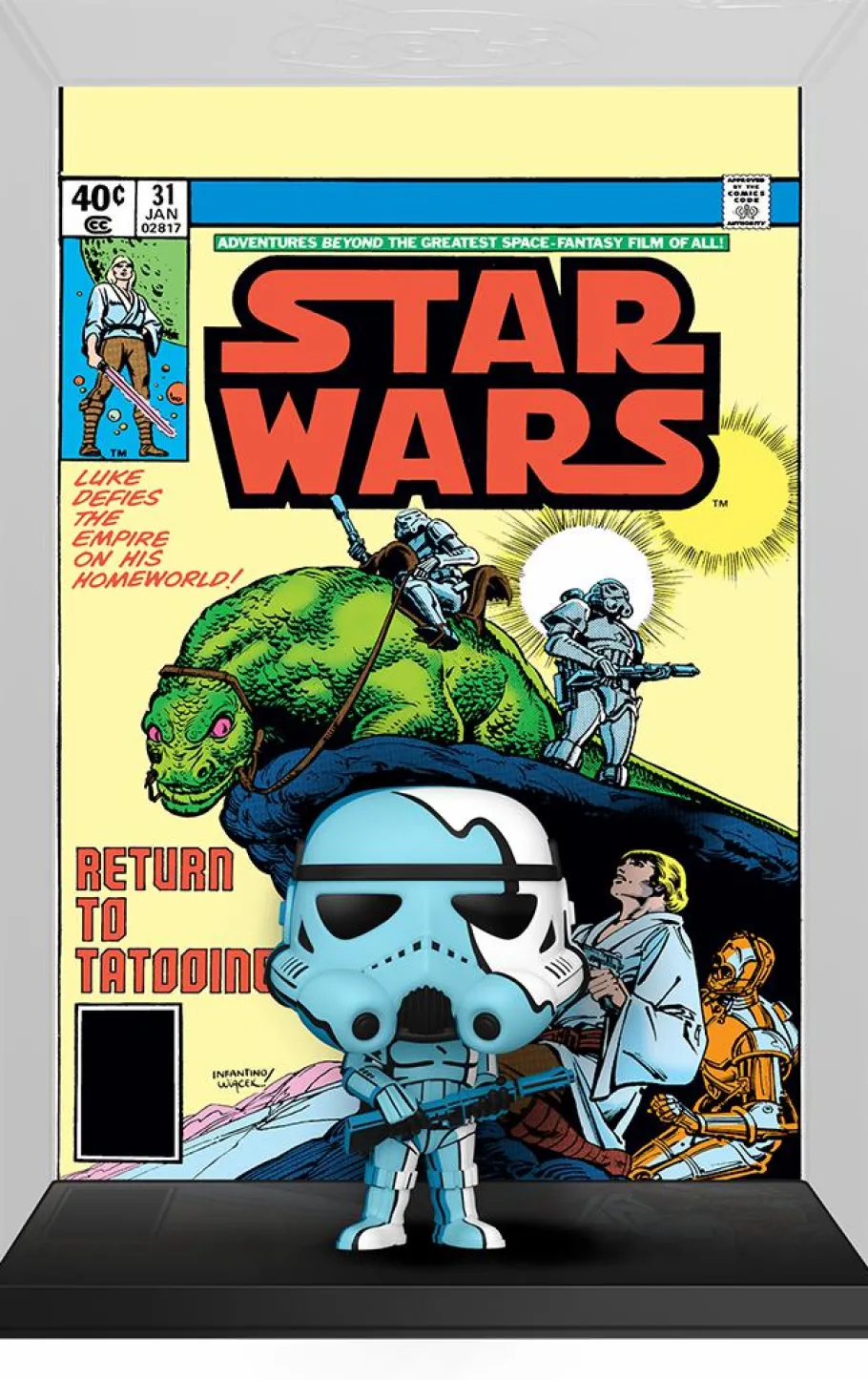 Pop! Covers>Star Wars (1977) - Sandtrooper #31 Pop! Comic Covers Vinyl Figure