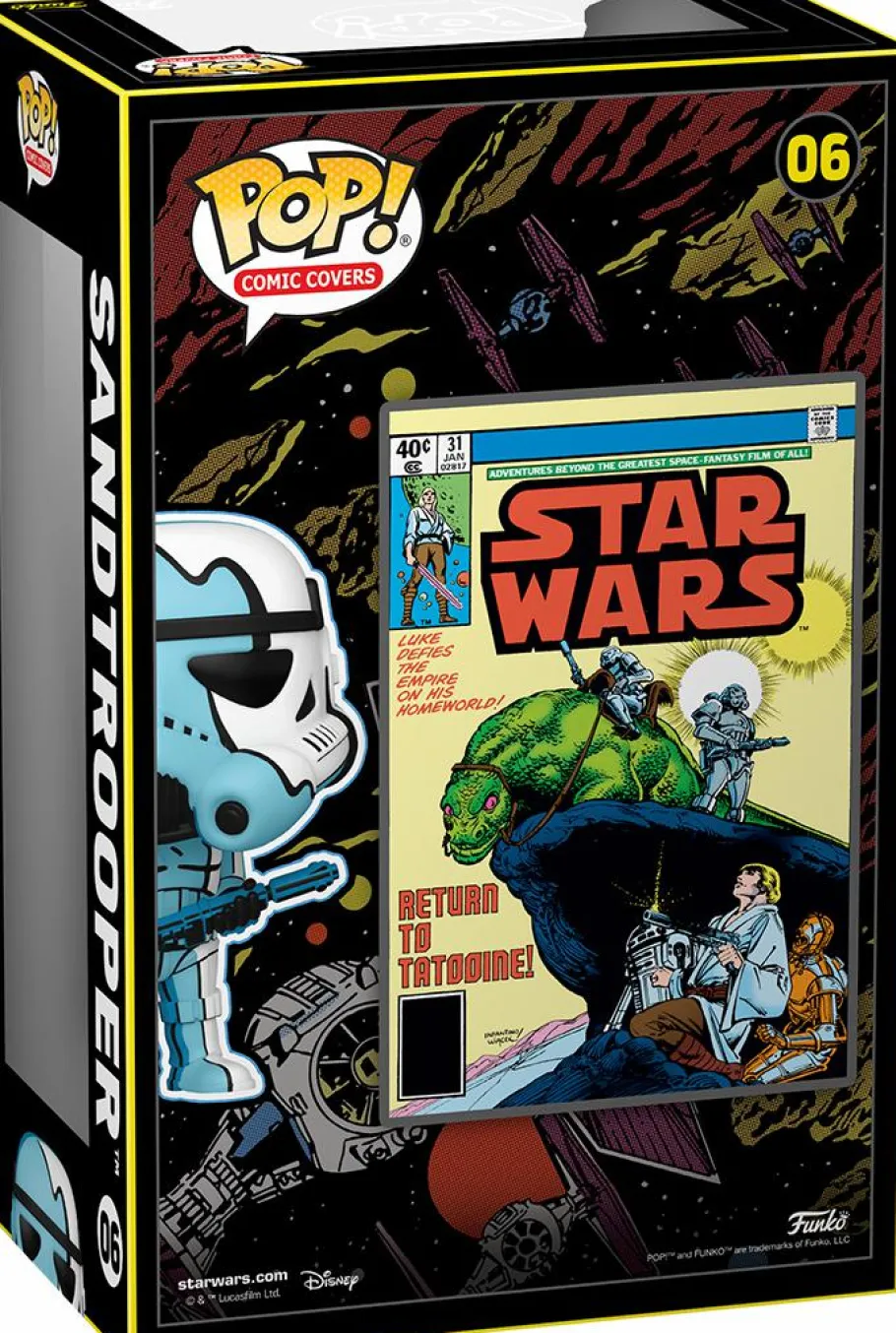 Pop! Covers>Star Wars (1977) - Sandtrooper #31 Pop! Comic Covers Vinyl Figure