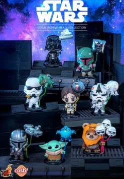 Cosbaby>Star Wars - Balloon Carrying Cosbi Bobble-Head Collection Blind Box Hot Toys Figure (Single Unit)