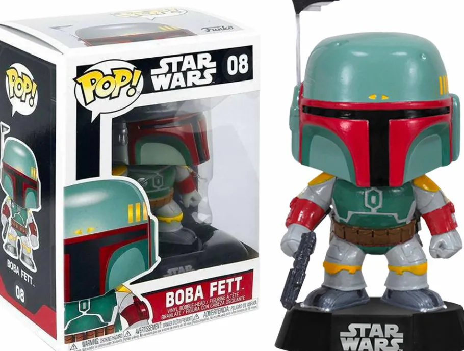 Bobble-Heads>Star Wars - Boba Fett Pop! Vinyl Bobble Head Figure