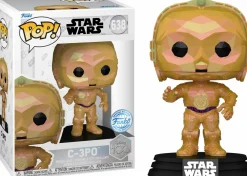 Standard Pop!>Star Wars - C-3PO (Facet) Disney 100th Pop! Vinyl Figure (Popcultcha Exclusive)