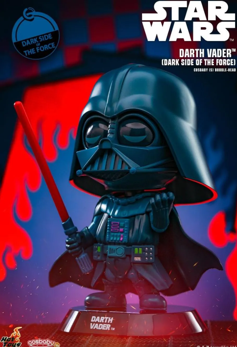 Cosbaby>Star Wars - Darth Vader (Dark Side of the Force) Cosbaby (S) Hot Toys Figure