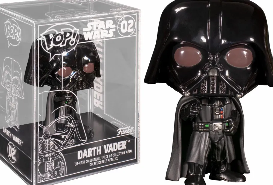 Die-Cast Figures>Star Wars - Darth Vader Diecast Metal Pop! Vinyl Figure (Funko / Popcultcha Exclusive)