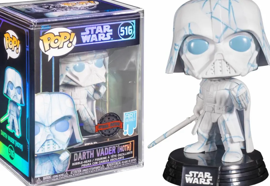 Pop! Deluxe>Star Wars - Darth Vader Hoth Artist Series Pop! Vinyl Figure with Pop! Protector
