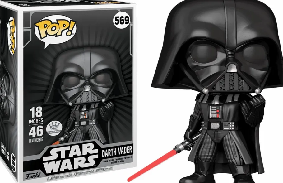 Super-Sized Pop!>Star Wars - Darth Vader Mega 18" Pop! Vinyl Figure (Funko / Popcultcha Exclusive)