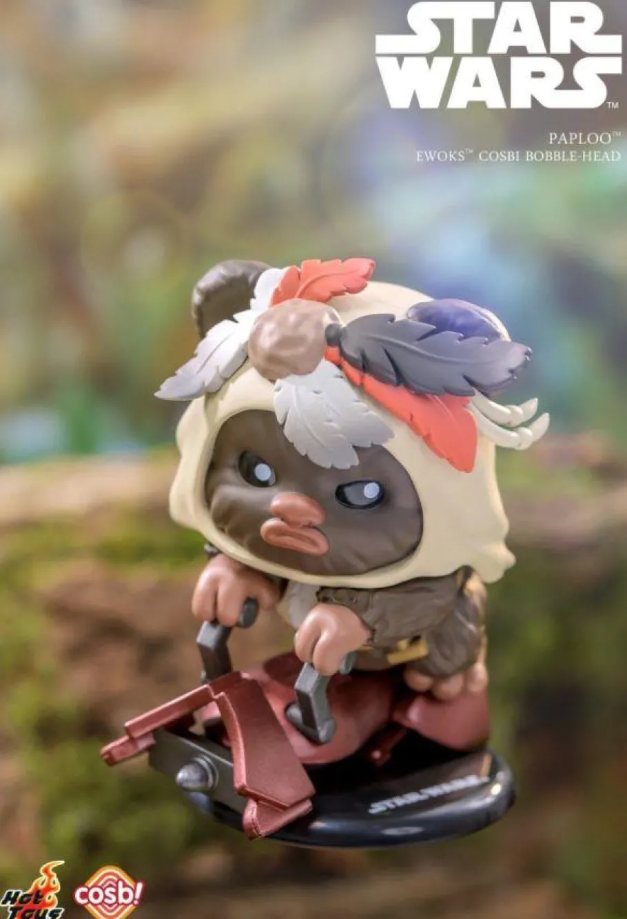 Cosbaby>Star Wars - Ewok Cosbi Bobble-Head Collection Blind Box Hot Toys Figure (Display of 8)