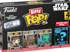 Pop! Bundles>Star Wars - Han Solo, Chewbacca, Greedo & Mystery Bitty Pop! Vinyl Figure 4-Pack