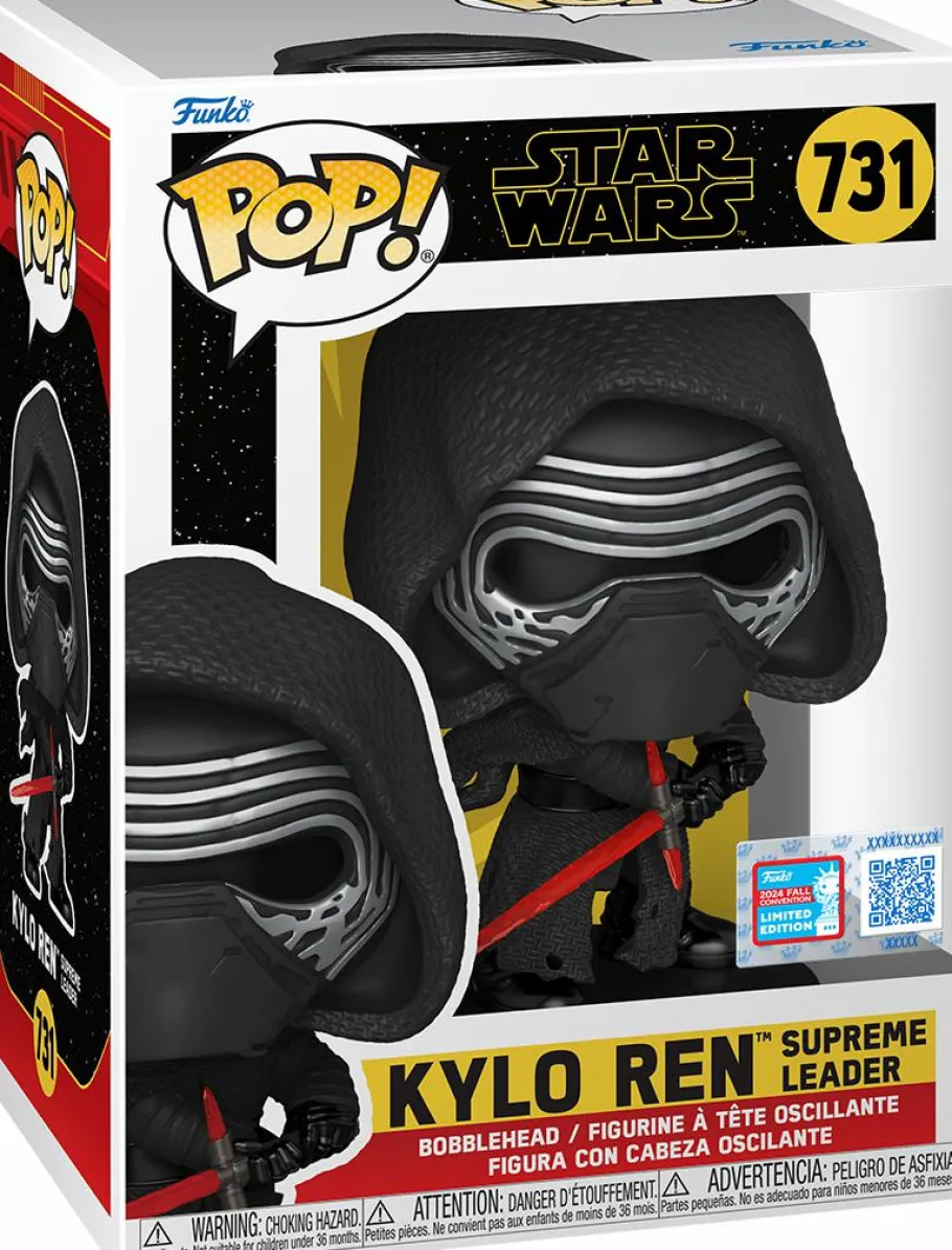 Funko Convention Exclusives>Star Wars - Kylo Ren Supreme Leader Pop! Vinyl Figure (2024 Fall Convention Exclusive)
