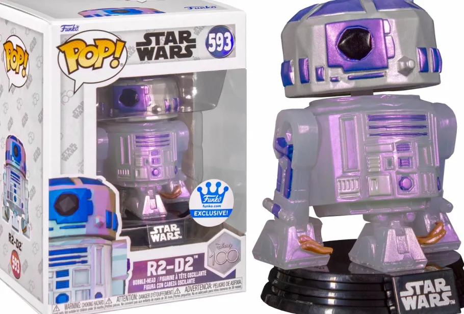 Standard Pop!>Star Wars - R2-D2 (Facet) Disney 100th Pop! Vinyl Figure (Funko / Popcultcha Exclusive)
