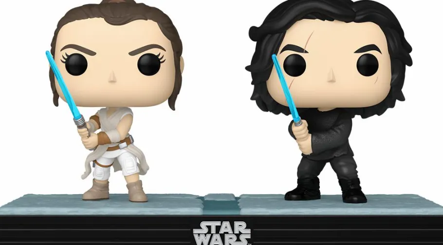 Pop! Moments>Star Wars - Rey & Kylo Ren Glow-in-the-Dark Pop! Moment Vinyl Figure