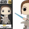 Pop! Home & Accessories>Star Wars - Rey Glow in the Dark 4” Pop! Enamel Pin