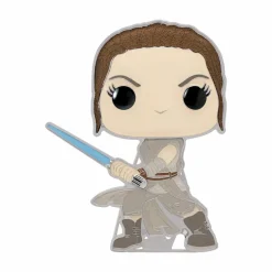 Pop! Home & Accessories>Star Wars - Rey Glow in the Dark 4” Pop! Enamel Pin