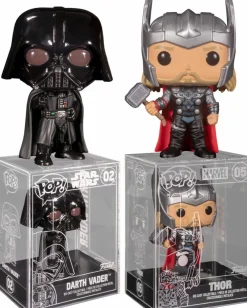 Die-Cast Figures>Thor Star Wars / (2011) - Darth Vader & Diecast Metal Pop! Vinyl Figure Bundle (Funko / Popcultcha Exclusive) (Set of 2)