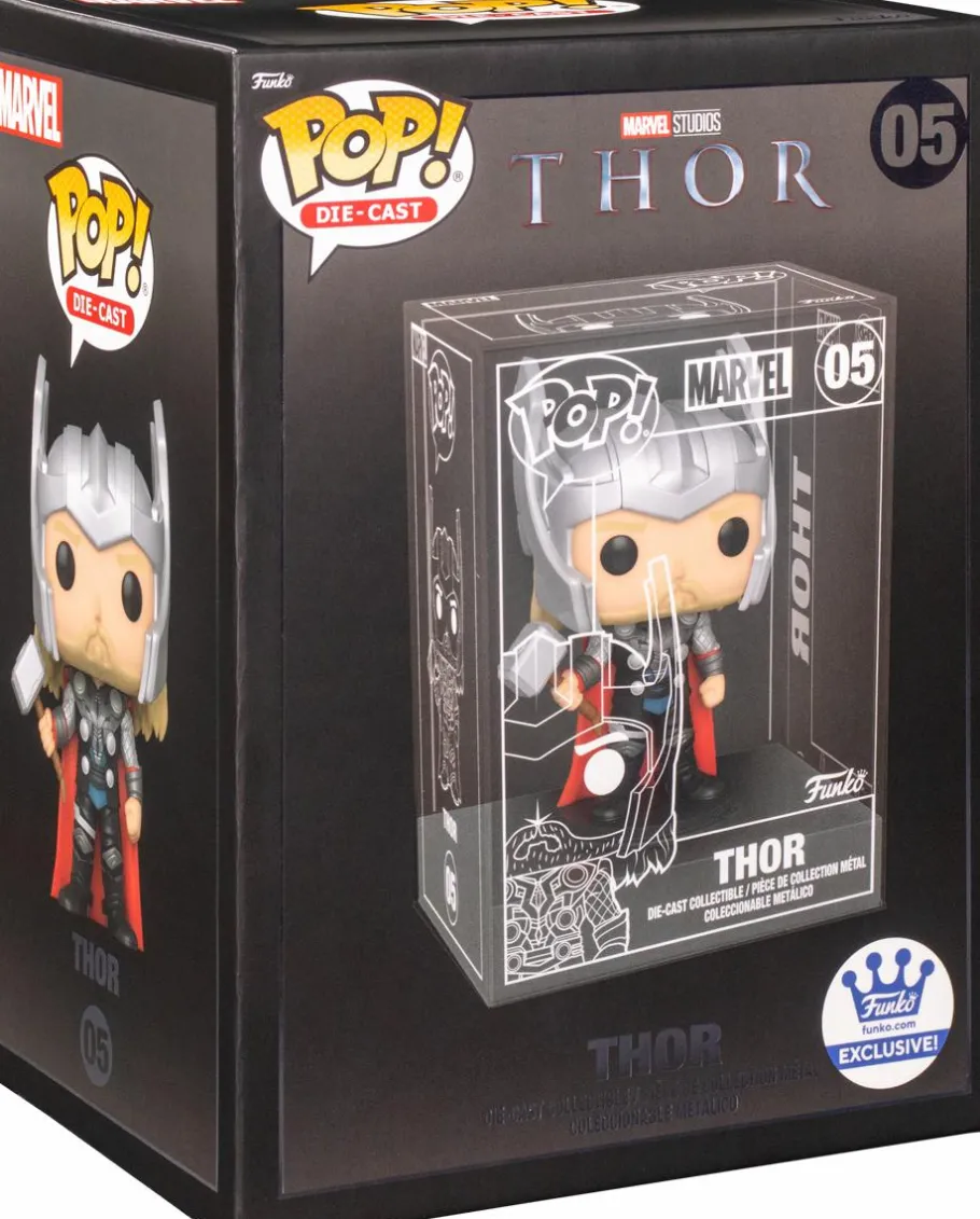 Die-Cast Figures>Thor Star Wars / (2011) - Darth Vader & Diecast Metal Pop! Vinyl Figure Bundle (Funko / Popcultcha Exclusive) (Set of 2)