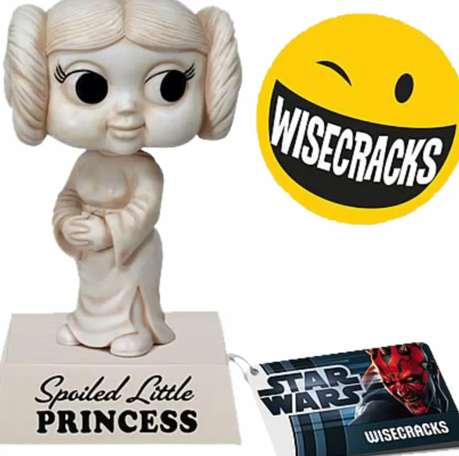 Bobble-Heads>Star Wars - Wisecracks! Princess Leia Spoiled Little Princess Bobble Head