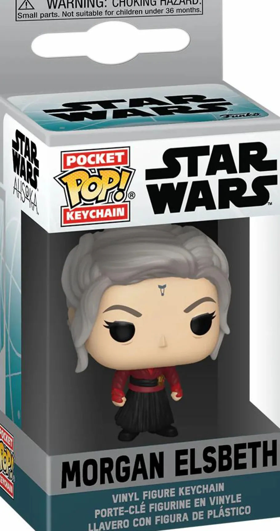 Pop! Keychains>Ahsoka Star Wars: - Morgan Elsbeth Pocket Pop! Keychain