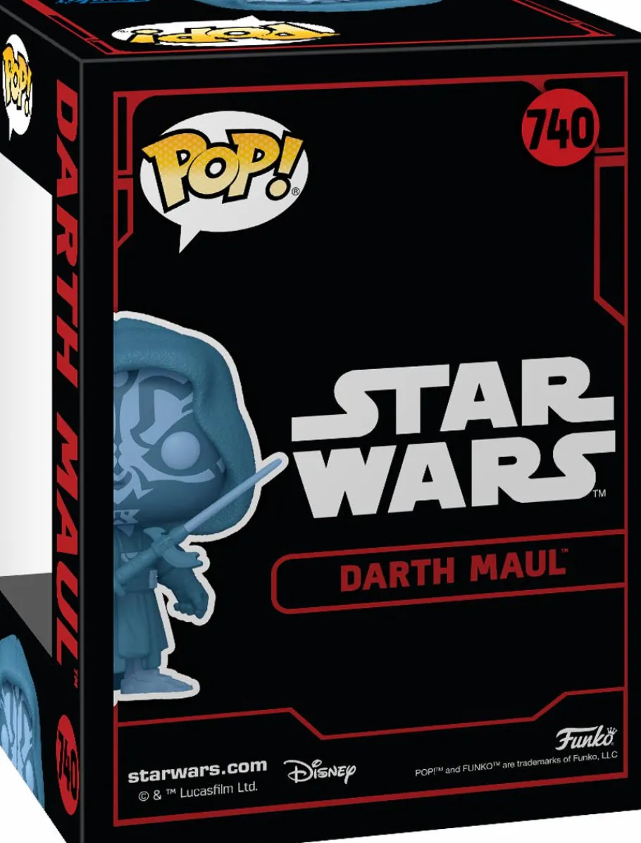 Standard Pop!>Star Wars : Dark Side - Darth Maul (Holo) Glow-in-the-Dark Pop! Vinyl Figure