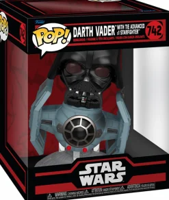 Pop! Rides & Town>Star Wars : Dark Side - Darth Vader with TIE Advanced x1 Starfighter Pop! Rides Vinyl Figure