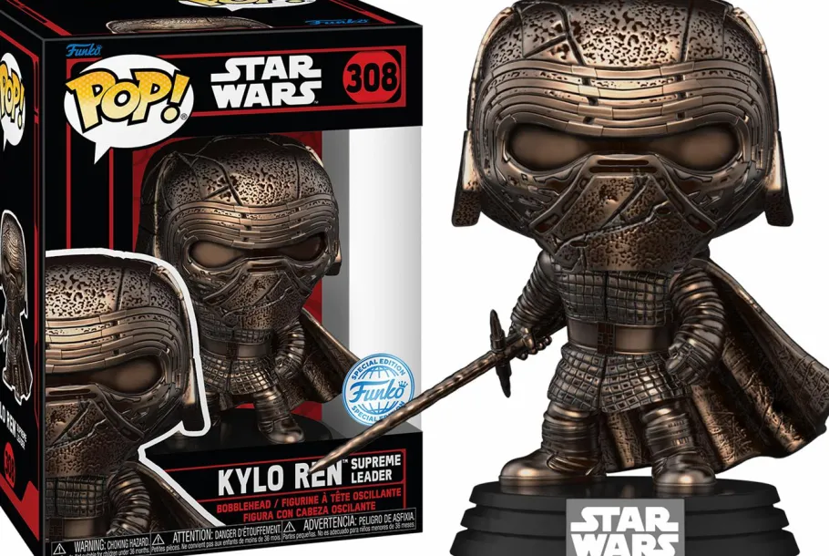 Standard Pop!>Star Wars : Dark Side - Kylo Ren Supreme Leader Metallic Pop! Vinyl Figure