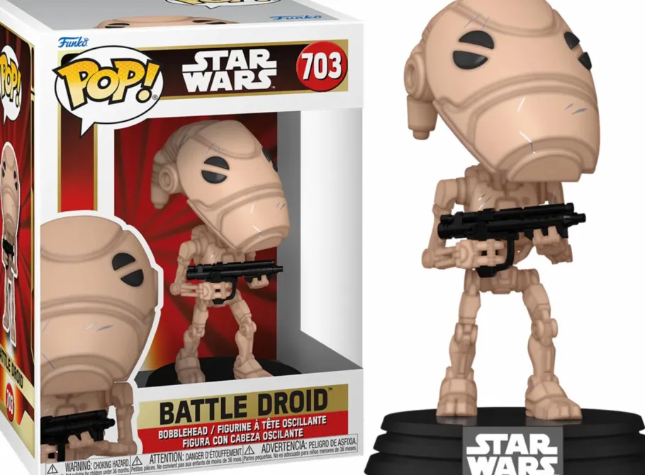 Standard Pop!>Star Wars Episode I: The Phantom Menace - B1 Battle Droid 25th Anniversary Pop! Vinyl Figure