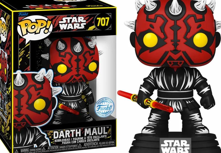 Standard Pop!>Star Wars Episode I: The Phantom Menace - Darth Maul 25th Anniversary Retro Series Pop! Vinyl Figure