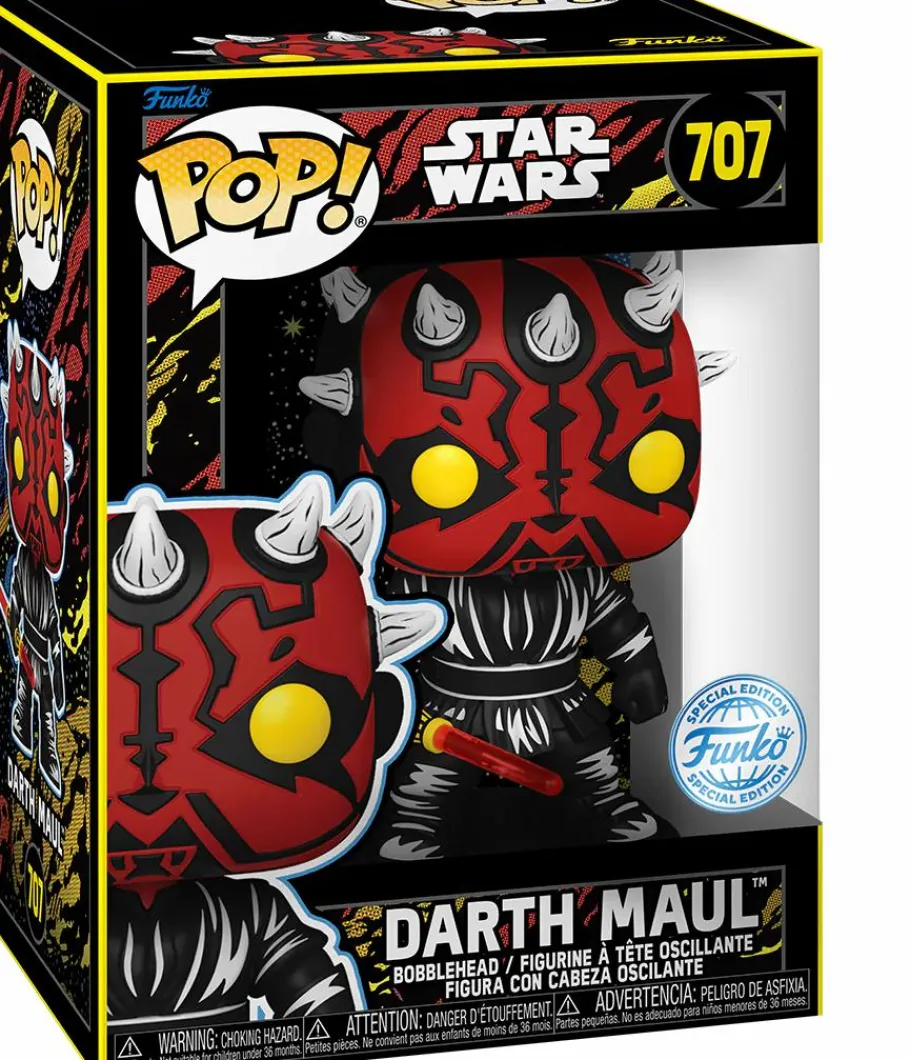 Standard Pop!>Star Wars Episode I: The Phantom Menace - Darth Maul 25th Anniversary Retro Series Pop! Vinyl Figure