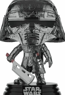 Standard Pop!>Star Wars Episode IX: The Rise Of Skywalker - Knight Of Ren with Blade Hematite Chrome Pop! Vinyl Figure