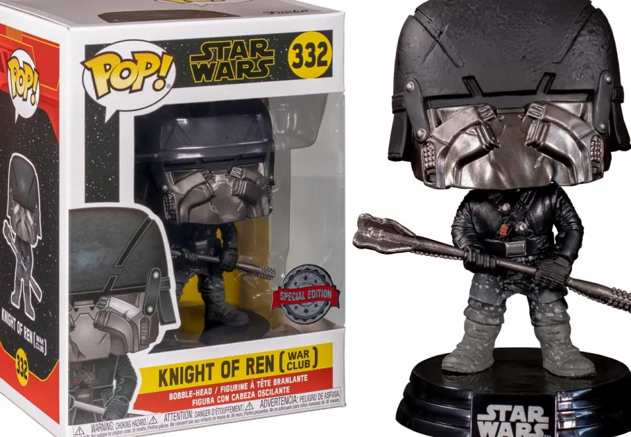 Standard Pop!>Star Wars Episode IX: The Rise Of Skywalker - Knight Of Ren with War Club Pop! Vinyl Figure