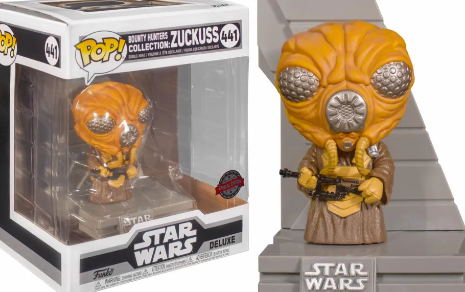 Pop! Deluxe>Star Wars Episode V: The Empire Strikes Back - Zuckuss Bounty Hunters Deluxe Pop! Vinyl Figure