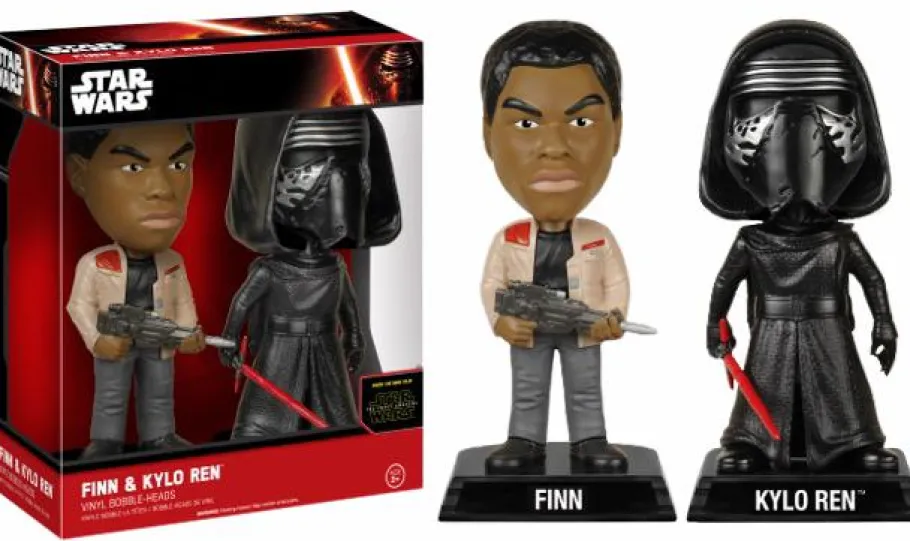 Bobble-Heads>Star Wars Episode VII: The Force Awakens - Finn and Kylo Ren Wacky Wobbler Bobble Head 2-Pack