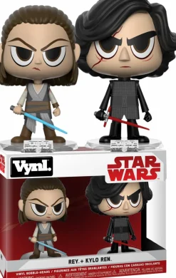 Designer Vinyl>Star Wars Episode VIII: The Last Jedi - Rey & Kylo Ren Vynl Vinyl Figure 2-pack
