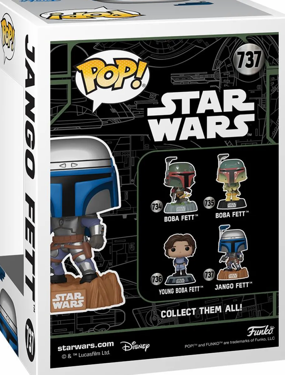 Standard Pop!>Star Wars : Fett Legacy - Jango Fett Pop! Vinyl Figure