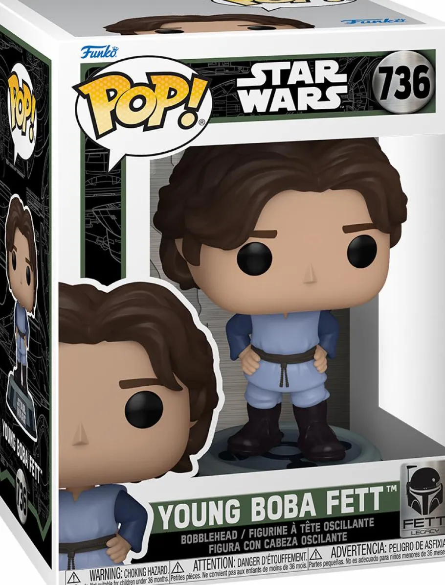 Standard Pop!>Star Wars : Fett Legacy - Young Boba Fett Pop! Vinyl Figure