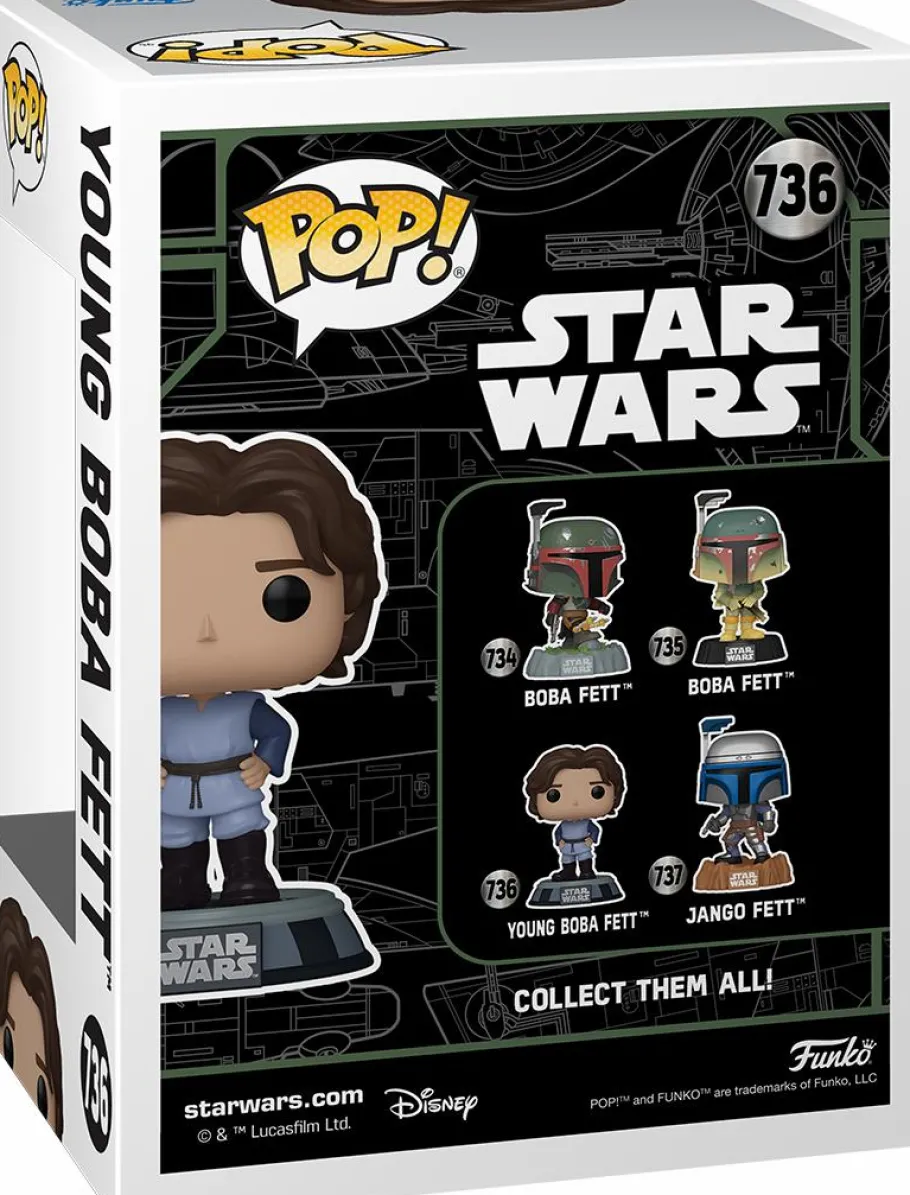 Standard Pop!>Star Wars : Fett Legacy - Young Boba Fett Pop! Vinyl Figure