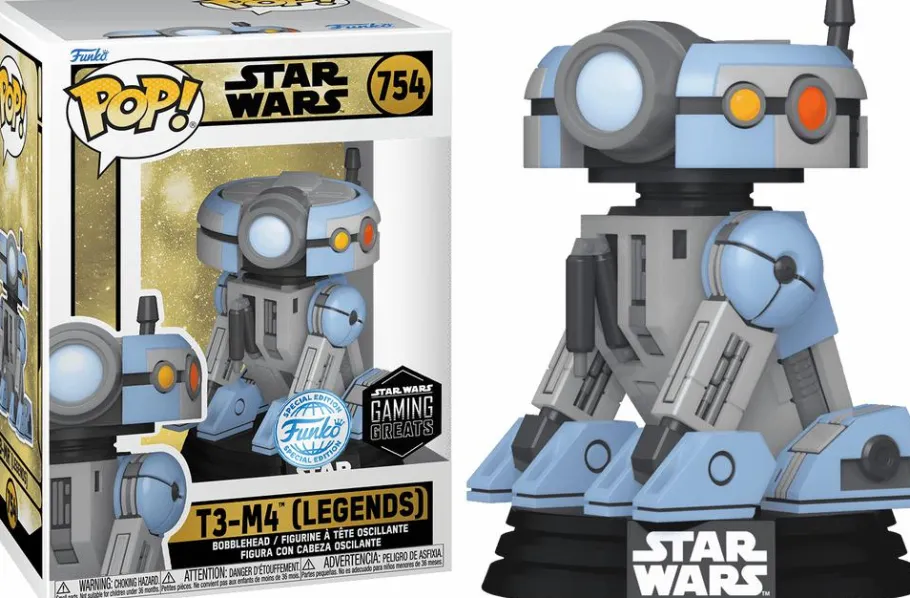Standard Pop!>Star Wars : Gaming Greats - T3-M4 Pop! Vinyl Figure (Popcultcha Exclusive)