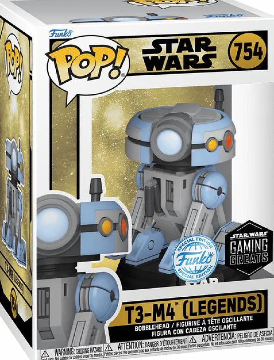 Standard Pop!>Star Wars : Gaming Greats - T3-M4 Pop! Vinyl Figure (Popcultcha Exclusive)