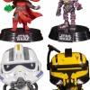 Standard Pop!>Star Wars : Gaming Greats - Imperial Rocket Trooper, Merrin, ARC Umbra Trooper & Proxy Glow in the Dark Pop! Vinyl Bundle (Set of 4)