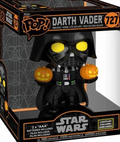 Super-Sized Pop!>Star Wars : Halloween - Darth Vader (Lights Up) Super Sized 6" Pop! Vinyl Figure