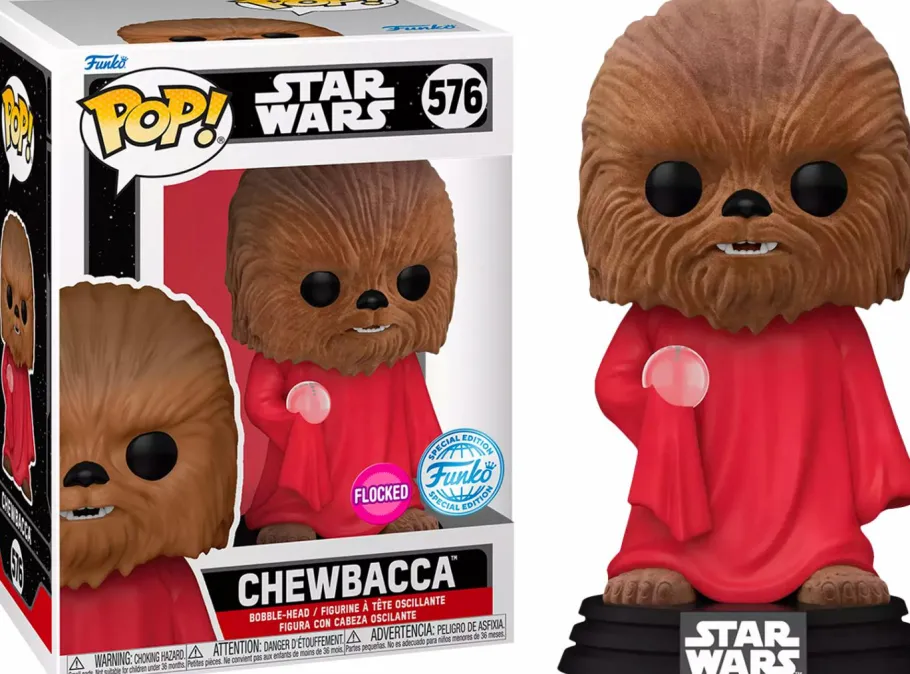 Standard Pop!>Star Wars Holiday Special (1978) - Chewbacca Life Day Flocked Pop! Vinyl Figure