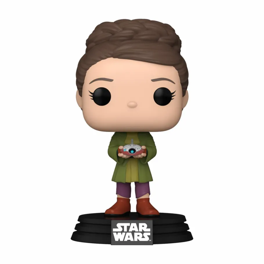 Funko Convention Exclusives>Star Wars : Obi-Wan Kenobi - Young Leia with Lola Pop! Vinyl Figure (2023 Summer Convention Exclusive)