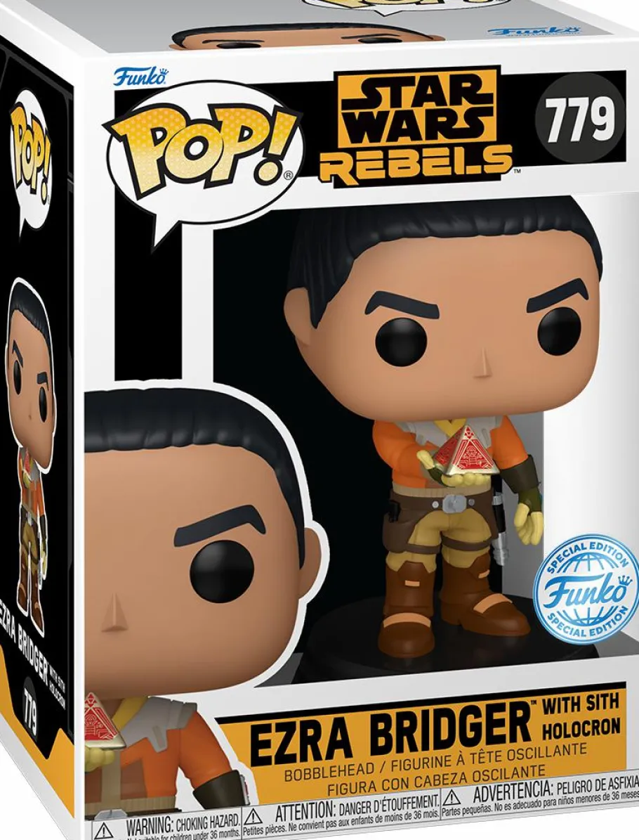 Bobble-Heads>Star Wars : Rebels - Ezra Bridger with Sith Holocron Pop! Vinyl Figure