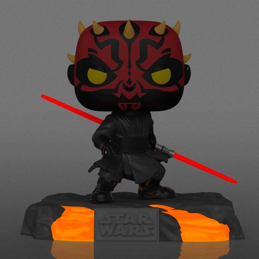 Pop! Deluxe>Star Wars : Red Saber Series Volume 1 - Darth Maul Glow in the Dark Deluxe Pop! Vinyl Figure