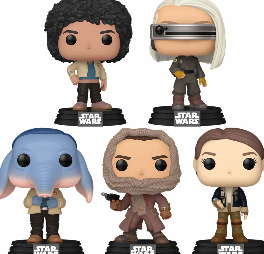 Pop! Bundles>Star Wars : Skeleton Crew - Across the Galaxy Pop! Vinyl Bundle (Set of 5)