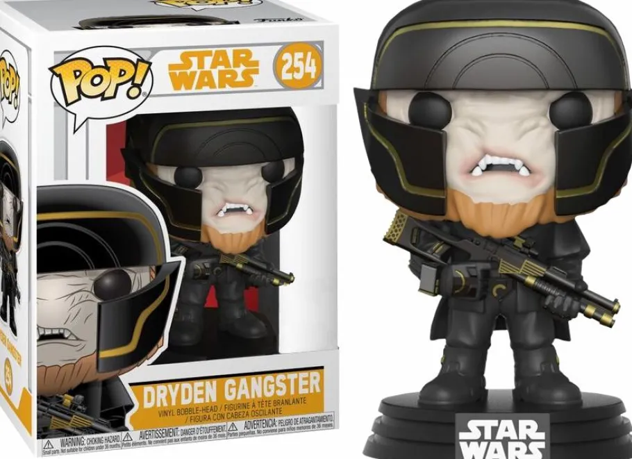 Standard Pop!>Star Wars : Solo - Dryden Gangster Bounty Hunter Pop! Vinyl Figure