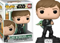 Standard Pop!>Star Wars : The Book of Boba Fett - Luke Skywalker & Grogu Pop! Vinyl Figure