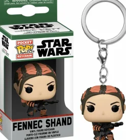 Pop! Keychains>Star Wars : The Book of Boba Fett - Fennec Shand Pocket Pop! Vinyl Keychain