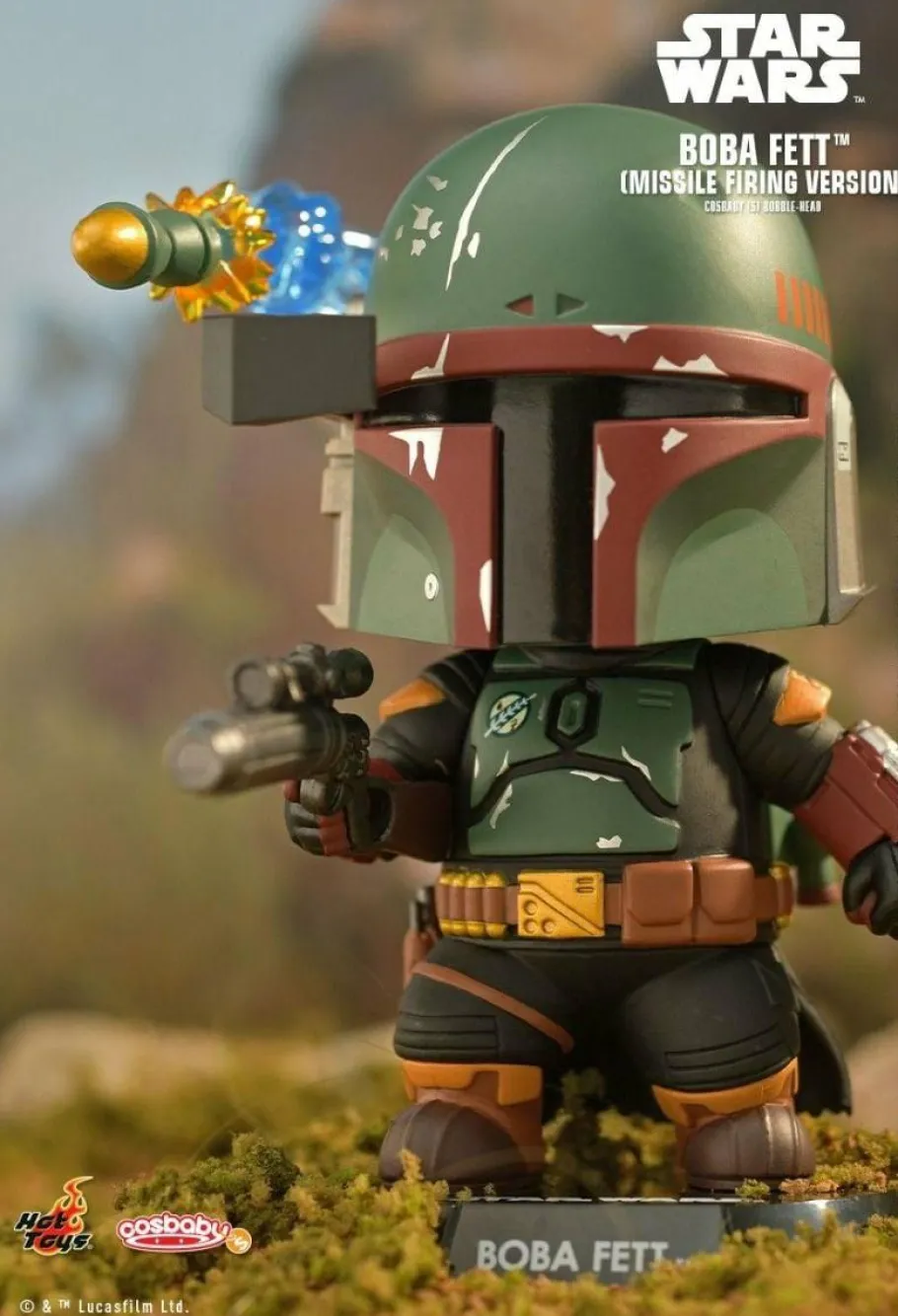 Cosbaby>Star Wars : The Book of Boba Fett - Boba Fett Missile Firing Cosbaby (S) Hot Toys Figure